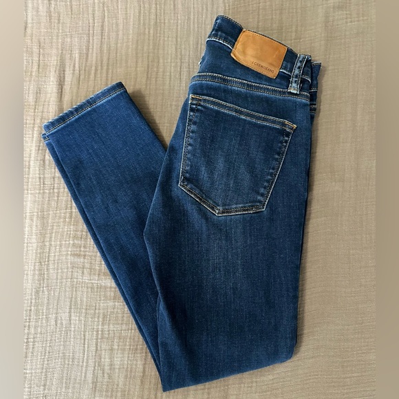 J. Crew Denim - J. Crew Petite 9” High Rise Toothpick Skinny Jeans Women’s 24P Medium Wash